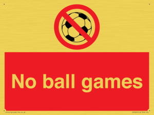 No Ball Games